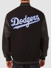 LA Dodgers Black Jacket Varsity 2025